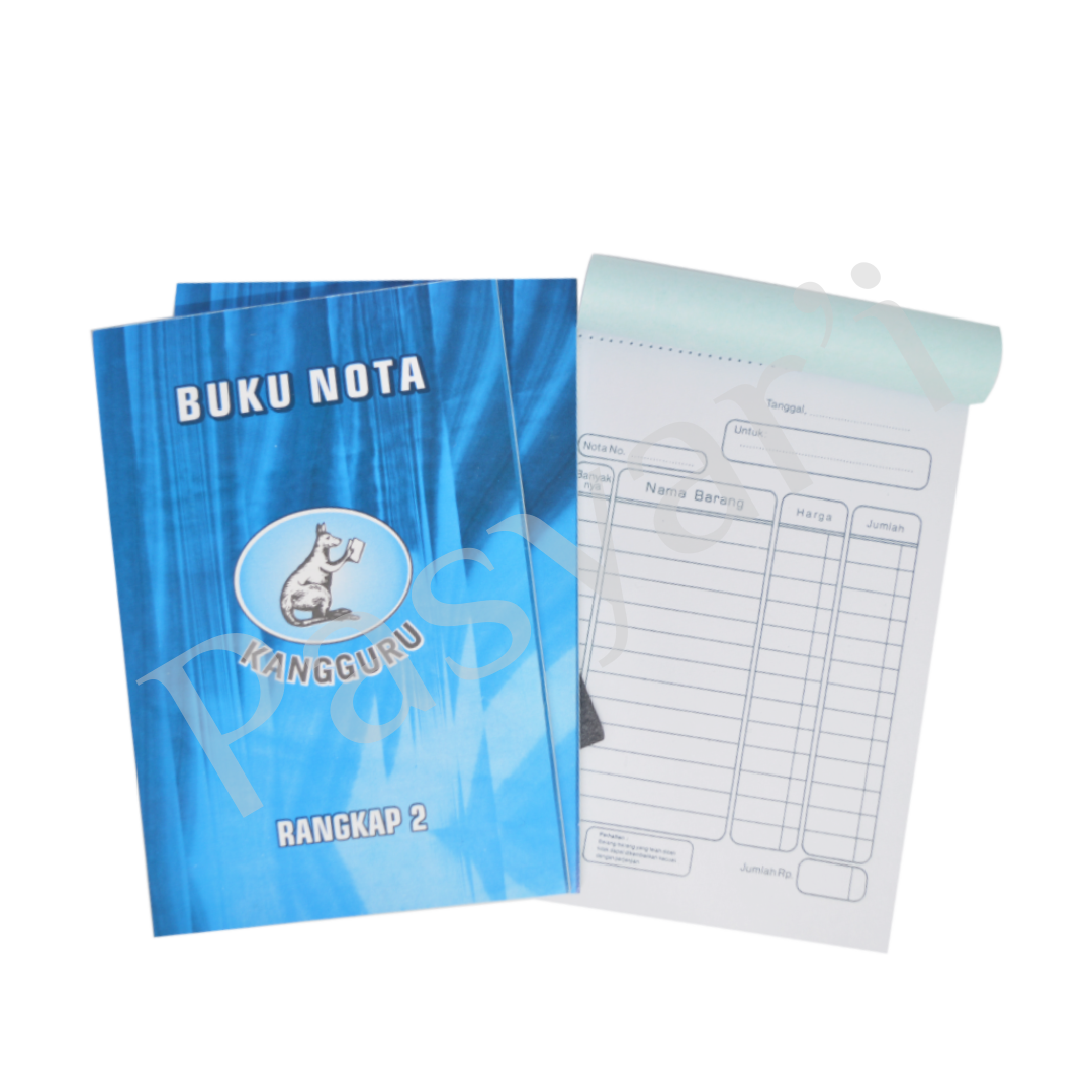 Buku Nota Kecil Kangguru Rangkap 2 / Nota Kontan