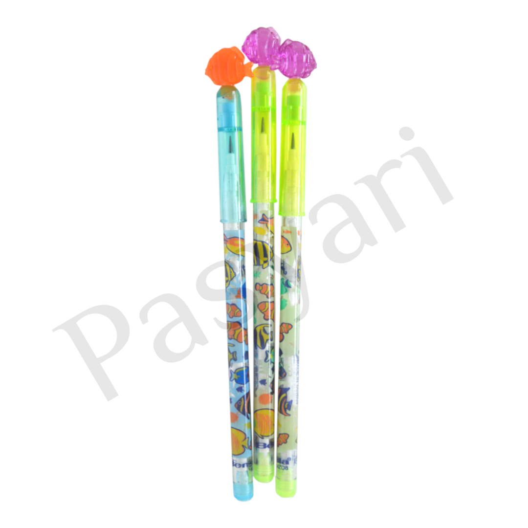 Pensil Bensia Pard-Qz Fish/ Penguin 124 / Pensil Anak Susun