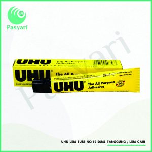 Uhu Lem Tube No.12 20ml Tanggung / Lem Cair